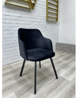Стильное кресло для дома офиса Loft Elegance мягкий стульчик на ножках КР-01_MR-foto6