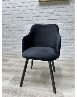 Стильное кресло для дома офиса Loft Elegance мягкий стульчик на ножках КР-01_MR-foto7
