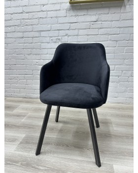 Стильне крісло для дому офісу Loft Elegance м'який стільчик на ніжках КР-01_MR-foto7