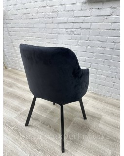 Стильное кресло для дома офиса Loft Elegance мягкий стульчик на ножках КР-01_MR-foto7