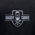 Тканинний чорний фартух DADDY SMOKE для приготування страв та захисту одягу Тканинний чорний фартух DADDY SMOKE для приготування страв та захисту одягу