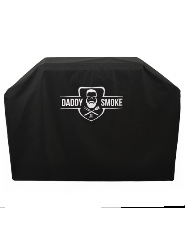 Захисний водостійкий чохол для мангалу-барбекю Daddy Smoke зі сталі 5 мм на 16 шампурів Захисний водостійкий чохол для мангалу-барбекю Daddy Smoke зі сталі 5 мм на 16 шампурів