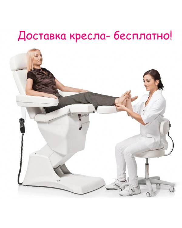 Педикюрна електрокушетка IONTO-KOMFORT xDream на 4 моторах Крісло косметологічне подологічне Педикюрна електрокушетка IONTO-KOMFORT xDream на 4 моторах Крісло косметологічне подологічне
