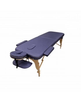 Дерев’яний масажний стіл АСПЕКТ складна кушетка для салонів та SPA 185×70×62-87 (фіолетова)-foto3