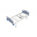 Ліжко з електроприводом двохсекційне медичне функціональне без поручнів КФ-2-ЕП-75-БП-Р