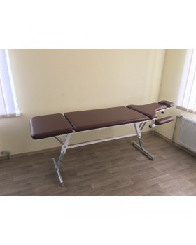 Медична кушетка СМ-УР з регулюванням висоти Професійний 3-секційний масажний стіл-foto5