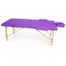 Складаний масажний стіл Relanto Purple Ш-70 см Переносна кушетка для масажу з отвором для обличчя Складаний масажний стіл Relanto Purple Ш-70 см Переносна кушетка для масажу з отвором для обличчя