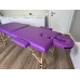 Складаний масажний стіл Relanto Purple Ш-70 см Переносна кушетка для масажу з отвором для обличчя Складаний масажний стіл Relanto Purple Ш-70 см Переносна кушетка для масажу з отвором для обличчя