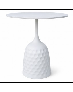 Комплект для гостиной Relax White + Лола (кресло с подставкой для ног в обивке из натуральной кожи и столик)-foto5