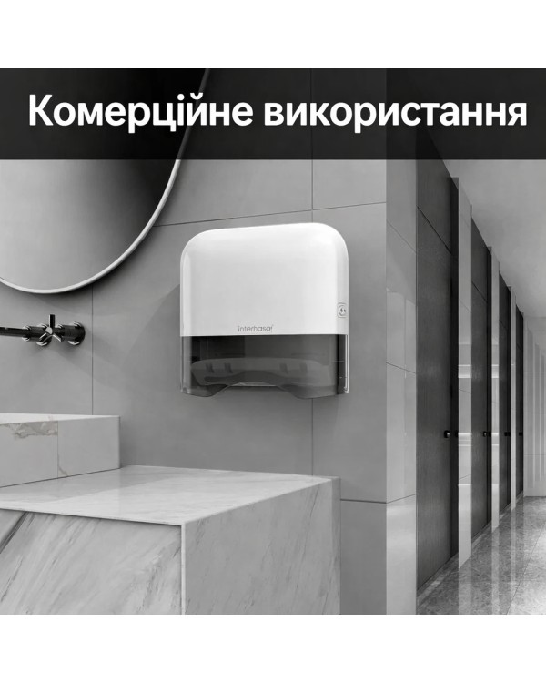 Диспенсер для рушників Z та ZZ складання Interhasa ENDEAVOR Serie 300 листів Диспенсер для рушників Z та ZZ складання Interhasa ENDEAVOR Serie 300 листів