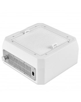 Настільна витяжка для манікюру з HEPA фільтром Microstop Base White для збору пилу під час роботи майстра манікюру-foto3