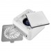 Настільна витяжка для манікюру з HEPA фільтром Microstop Base White для збору пилу під час роботи майстра манікюру