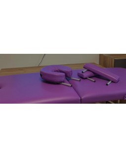 Складаний масажний стіл кушетка Ширина-80 см Relanto (2-секції) Purple-foto3