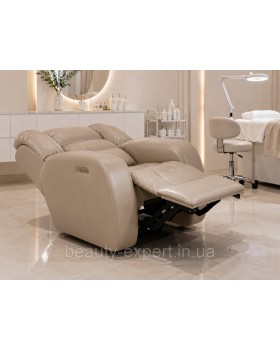 Профессиональное электрическое кресло-реклайнер Duo Liner180 с 2 моторами и функцией подъема для наращивания ресниц, татуажа-foto8