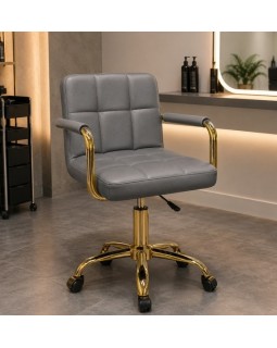 Поворотное кресло стульчик для салона красоты ARTUR GOLD маникюрные стулья косметолога-foto4