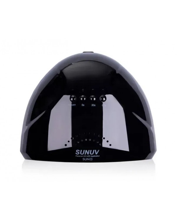 Лампа для сушіння гель лаку 30 UV/LED 48 Вт лампа для майстра манікюру SunUv One black Лампа для сушіння гель лаку 30 UV/LED 48 Вт лампа для майстра манікюру SunUv One black