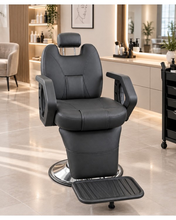 Перукарське Barber крісло Basis для барбершоп А8049 Крісла перукарські чоловічі для стрижки Перукарське Barber крісло Basis для барбершоп А8049 Крісла перукарські чоловічі для стрижки