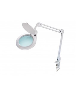 Лампа-лупа мод. 8062-3D LED (3 діопт.) ВЕЛИКА ЛІНЗА, кріплення до столу