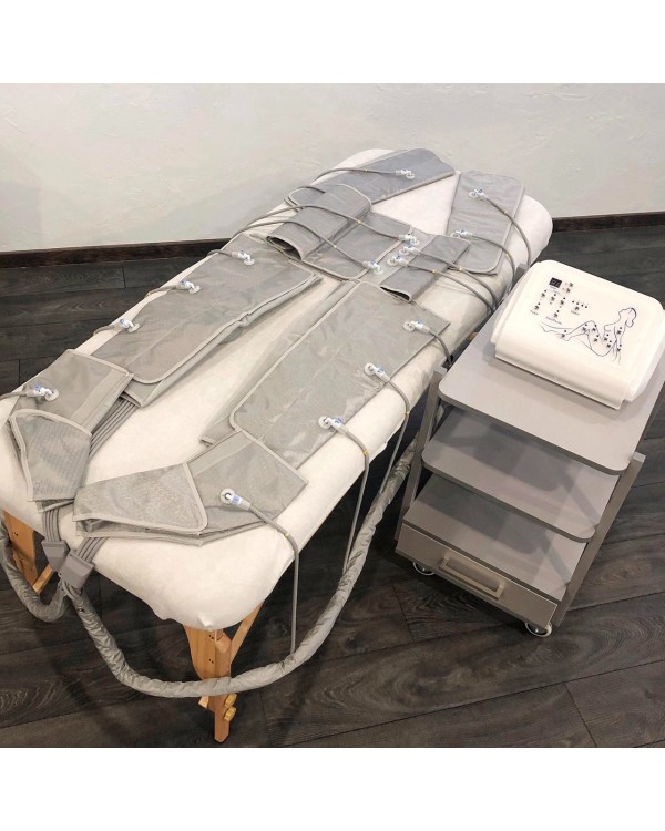 Aпарат 16 КАНАЛЬНИЙ для пресотерапії Air-Press SQ-A01 апарат для схуднення усунення набряків