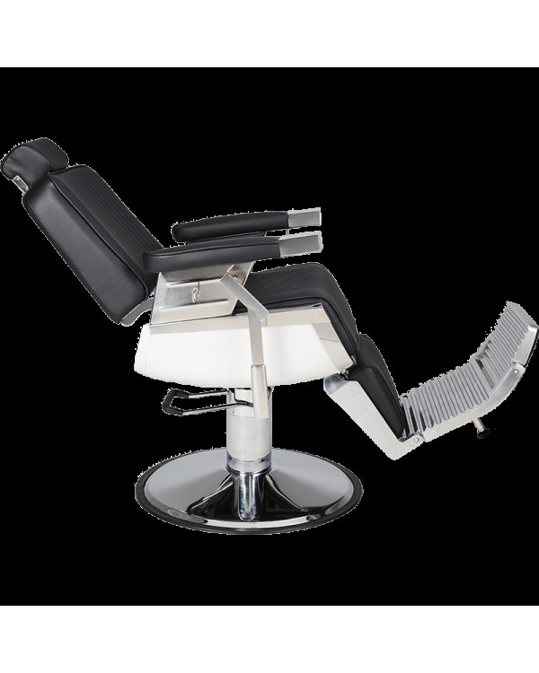 Чоловіче крісло для стрижки Barber Elegant перукарське крісло з підголовником