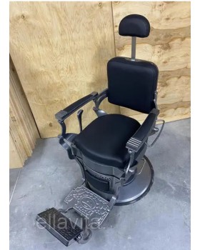 Крісло барбер Барон барберське крісло Barber чоловіче для стрижки з підголовником для Barbershop-foto4