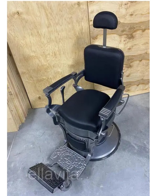 Крісло барбер Барон барберське крісло Barber чоловіче для стрижки з підголовником для Barbershop Крісло барбер Барон барберське крісло Barber чоловіче для стрижки з підголовником для Barbershop
