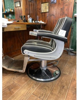 Barber крісло чоловіче в перукарню, з регульованою спинкою, підніжкою та підголівником: Valencia Lux-foto3
