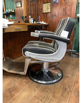 Barber крісло чоловіче в перукарню, з регульованою спинкою, підніжкою та підголівником: Valencia Lux-foto3