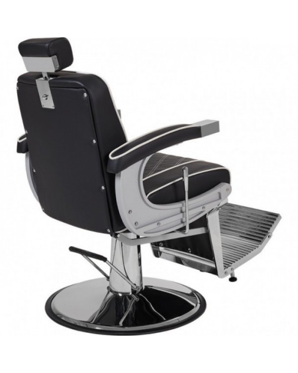 Barber крісло чоловіче в перукарню, з регульованою спинкою, підніжкою та підголівником: Valencia Lux Barber крісло чоловіче в перукарню, з регульованою спинкою, підніжкою та підголівником: Valencia Lux