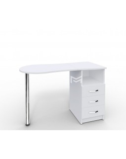 Маникюрный стол со складывающейся столешницей 