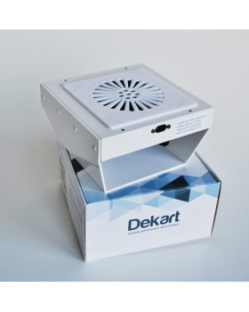 Встроенная вытяжка для маникюрного стола Dekart 4 (белая) врезные маникюрные вытяжки пылесосы для педикюра-foto7