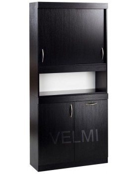 Лабораторія перукарська шафа для косметики в салон краси стелаж із закритими полицями VM-501
