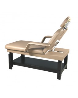 Стаціонарний Масажний стіл для масажу дерев'яний СПА кушетка масажна посилена для салону Стаціонарний Масажний стіл для масажу дерев'яний СПА кушетка масажна посилена для салону
