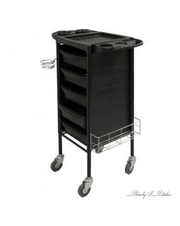 Парикмахерская тележка для салона красоты 5 выдвижных ящиков ABS пластик  М-3013В
