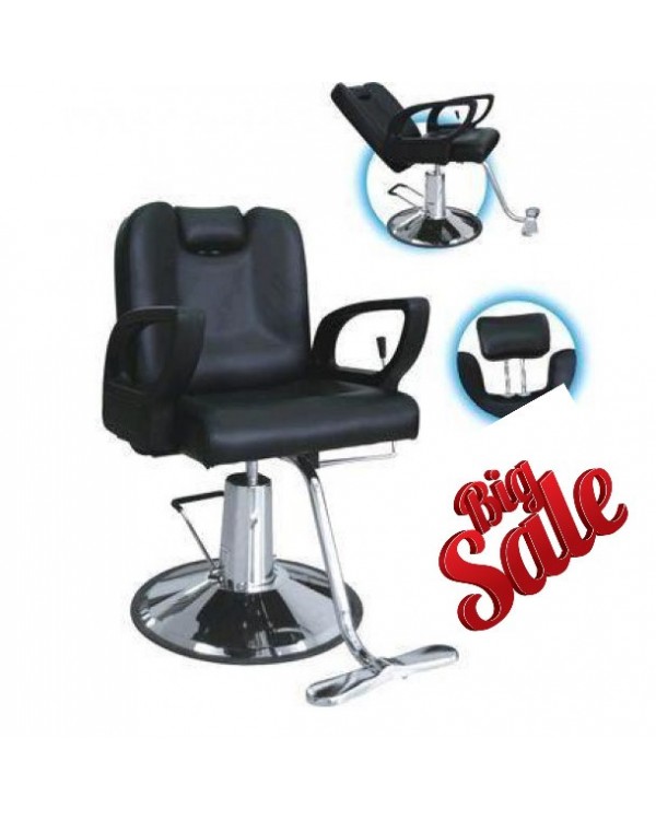 Barber Крісла перукарське для барбершопу ZD-302B перукарське чоловіче крісло з підголівником Barber Крісла перукарське для барбершопу ZD-302B перукарське чоловіче крісло з підголівником