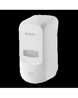 Дозатор для жидкого мыла Rixo S368W крепкий корпус матовое покрытие