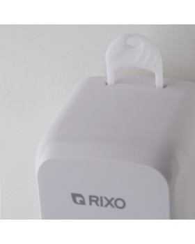 Дозатор для жидкого мыла Rixo S368W крепкий корпус матовое покрытие-foto4