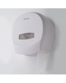 Современный диспенсер туалетной бумаги Rixo Grande P001W для офисов ресторанов и общественных заведений-foto4