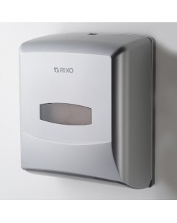 Гигиенический диспенсер бумажных полотенец Rixo Maggio P238S настенный серебряный цвет Гигиенический диспенсер бумажных полотенец Rixo Maggio P238S настенный серебряный цвет
