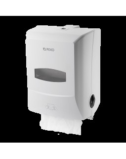Полуавтоматический диспенсер полотенец Rixo Grande P588W матовый ABS Полуавтоматический диспенсер полотенец Rixo Grande P588W матовый ABS