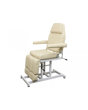 Крісло педикюрне, Кушетка косметологічна педикюрна стаціонарна з роздільною ножною частиною BS-246Т-foto4