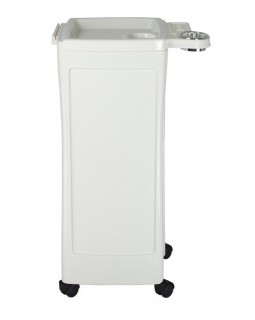 Парикмахерская тележка, тележка для инструментов парикмахера Pomocnik CAPRI White-foto5