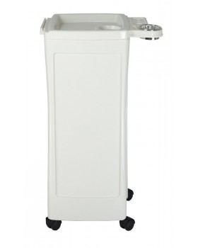 Парикмахерская тележка, тележка для инструментов парикмахера Pomocnik CAPRI White-foto5