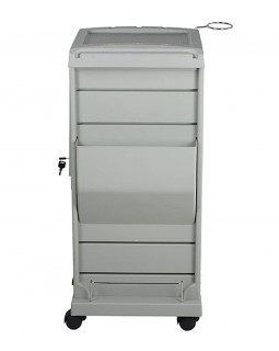 Тролес для парикмахера, парикмахерская тележка Помощник TOWER+ GREY-foto4