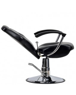 Мужское парикмахерское barber кресло Montreal черное-foto3