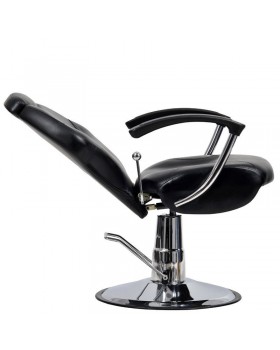 Мужское парикмахерское barber кресло Montreal черное-foto3