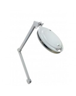 Лампа-лупа 6017H LED-3D регулювання яскравості, ХОЛОДНИЙ І ТЕПЛИЙ СВЕТ 1-12W збільшувальна лампа для косметолога-foto4