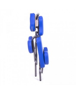 Стул для массажа воротниковой зоны , складной SPIRIT navy blue (темно-синий) (PU)-foto3