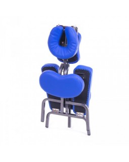 Стул для массажа воротниковой зоны , складной SPIRIT navy blue (темно-синий) (PU)-foto4
