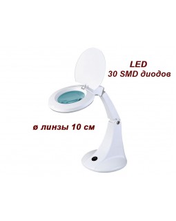 Лампа-лупа настільна мода. 2012В LED збільшувальна лінза 3 діоптрії з підсвіткою Лампа-лупа настільна мода. 2012В LED збільшувальна лінза 3 діоптрії з підсвіткою